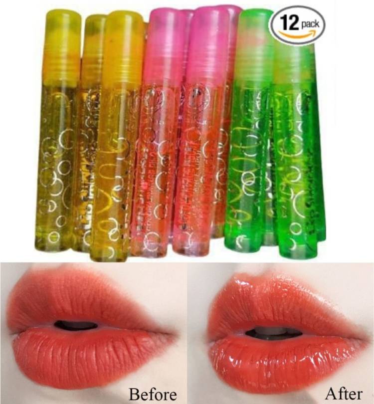Hidden Beauty Color Change Lip Smacker Gloss Shining,Moisturizing & Glossy Finish (Pack of 12) Price in India