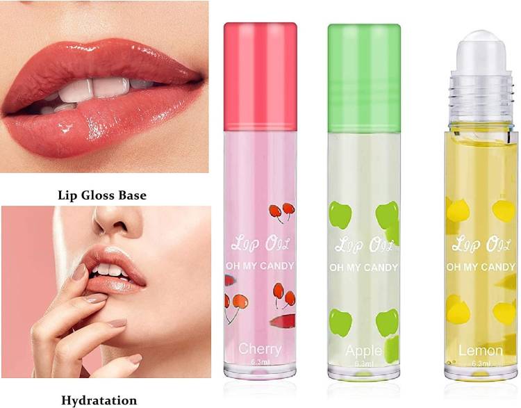 JANOST Perfect Roll-on Mirror Water Gloss Lip Pink Glass Lip Gloss Moisturizing Lip Oil Price in India