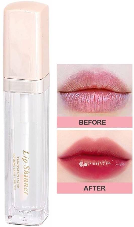 Yuency Gel shine transparent longer stay liquid lip gloss Price in India