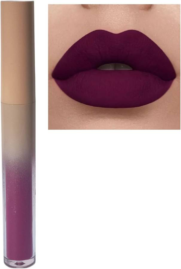 Facejewel Smudge proof Waterproof Long lasting Liquid Purple Pout Price in India