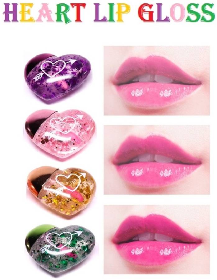 DARVING Original super shine Heart Shaped Lip Gloss Price in India