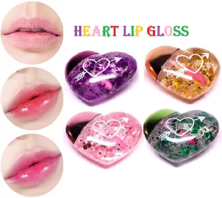 Arcanuy Moisturizing and Hydrating Heart Shaped Lip Gloss Tint for Dry lips Price in India