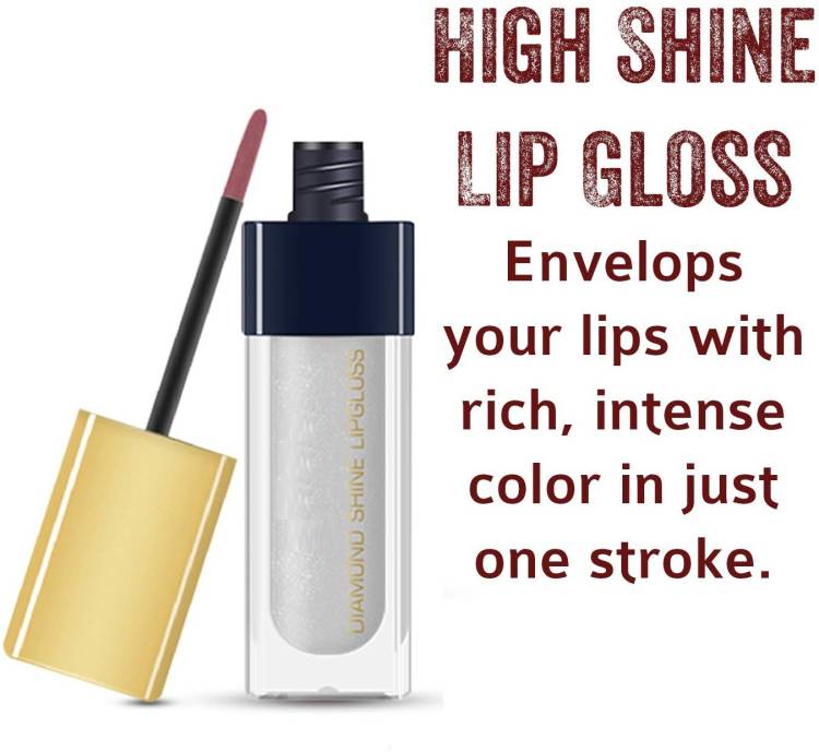 MYEONG Daily Use with lipstick shiny transparent waterproof lipgloss Price in India