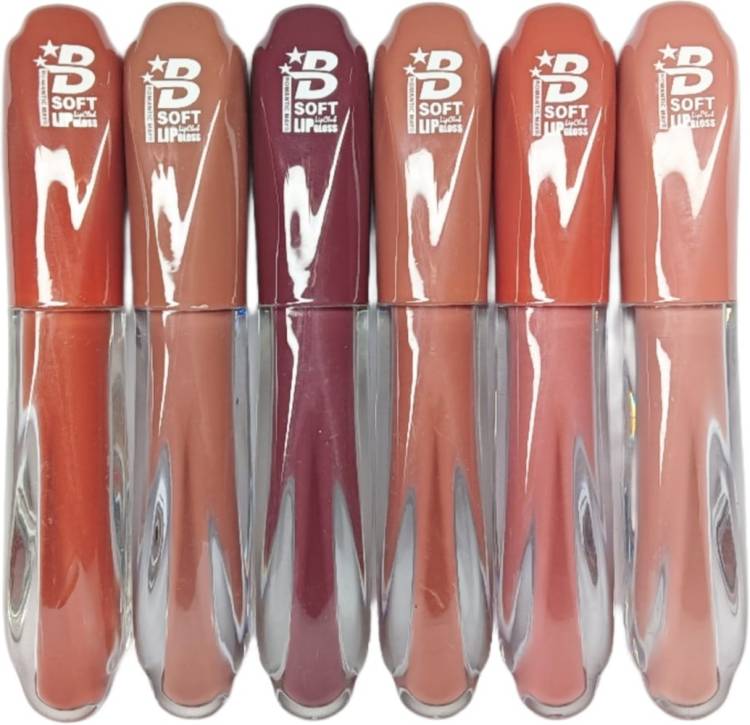 Facejewel Waterproof Matte & Smudge Proof Lipgloss Set 6 Price in India