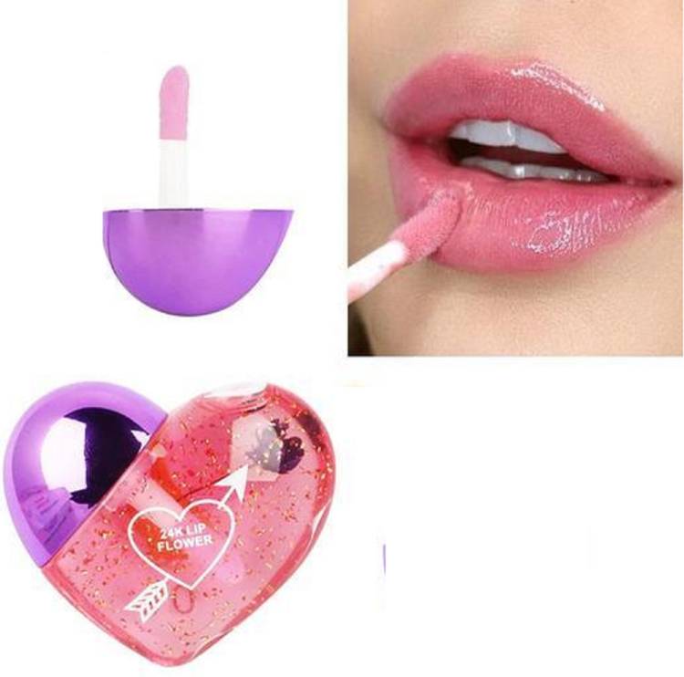 AGLEY LONG LASTING GEL HEART SHAPE LIP GLOSS FOR PINK LIPS Price in India