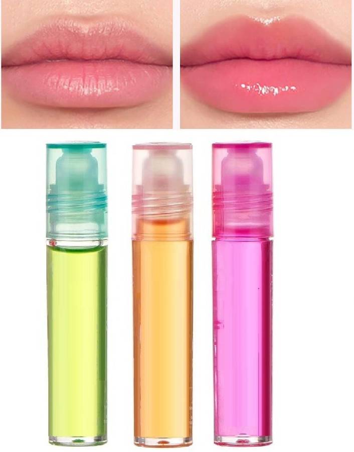 BLUEMERMAID NEW BEST MOISTURIZING SHINY PINK COLOR LIP OIL GLOSSY FORMULA Price in India