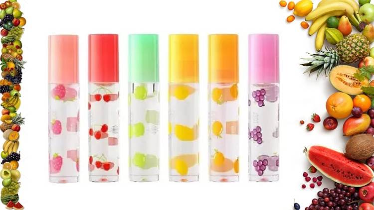 LILLYAMOR Best Nourishing Lip Oil Gloss Liquid Lipstick Fruity Price in India