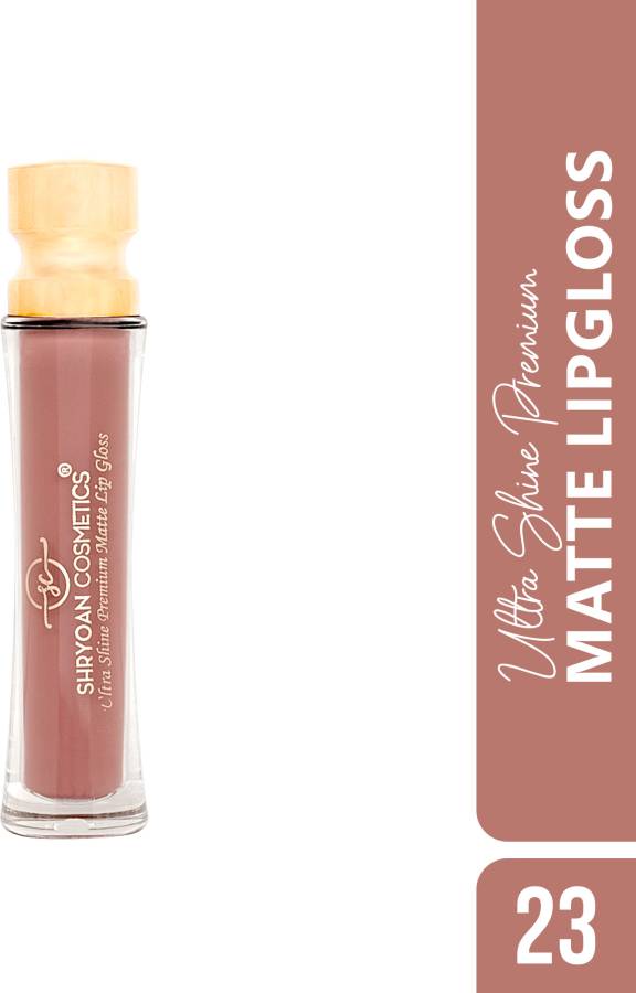 Shryoan Ultra Shine Premium Matte Lip Gloss Long-lasting and Smooth Formula Price in India