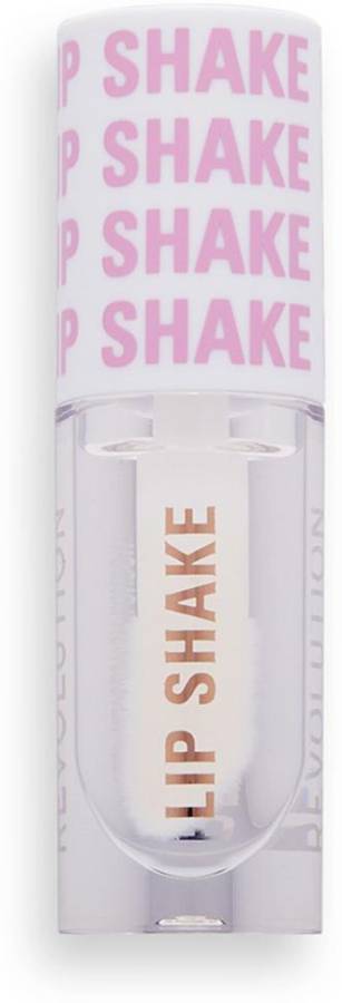 Makeup Revolution Lip Shake Clear Sprinkles Lip Gloss Long Lasting, Smoothening,Moisturizing Shine Price in India
