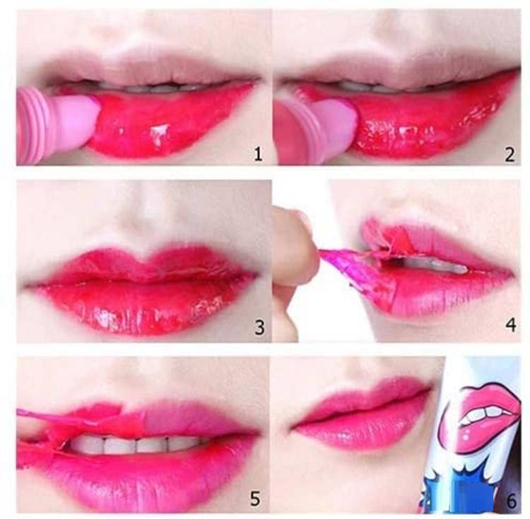 Latixmat Peel Off Lip Gloss Mask Multicolor Lip Long Lasting Makeup Lips Price in India