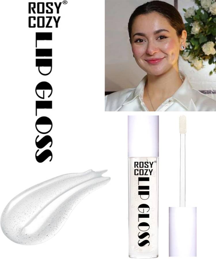 faiza khan ROSY COZY Lip Gloss Clear Lightweight LongLasting NonSticky transparent hydratin Price in India