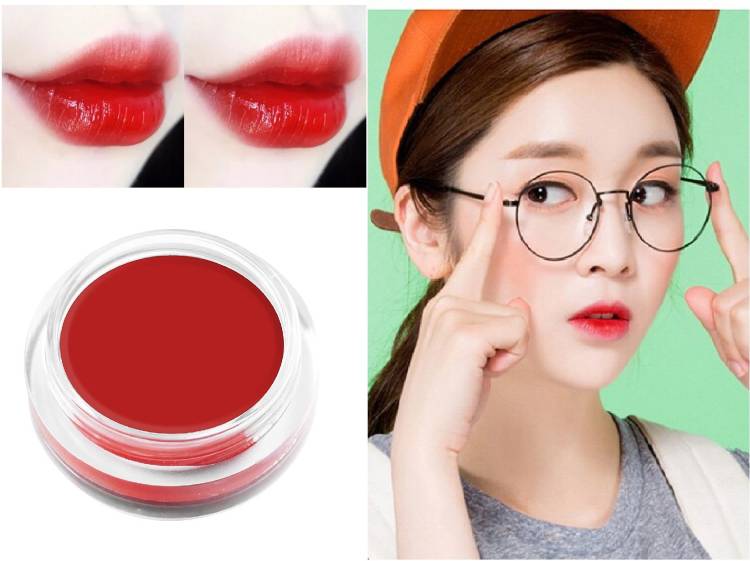 YAWI Red Color Natural Face Blushes with Creamy Matte Finish 3 - in - 1 Lip Tint Price in India