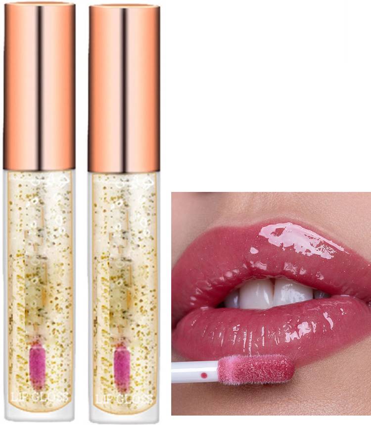 ADJD Combo Shine Professional Lip Gloss Waterproof Shining fish Price in India