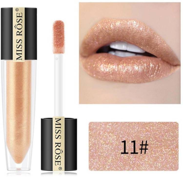MISS ROSE Shinny Lip Gloss Long Lasting Waterproof |Glossy Finish | All Skin Tones #11 Price in India