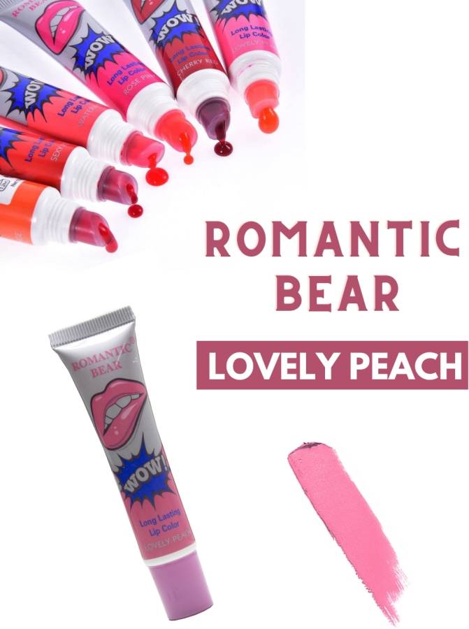 ROMANTIC BEAR Wow Long Lasting & Waterproof Lip Gloss Price in India