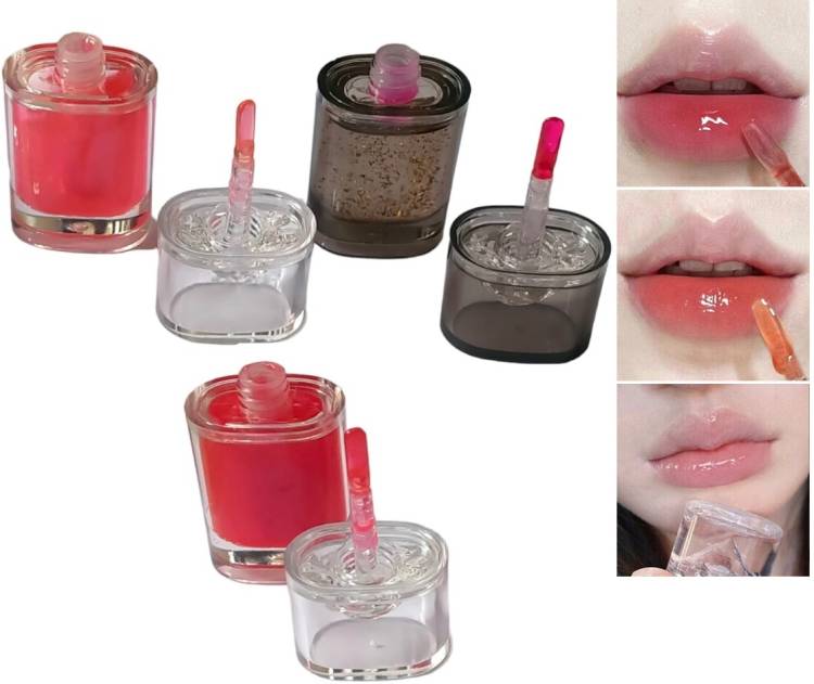 Emijun long lasting 24 hour glossy shin lip glos Price in India