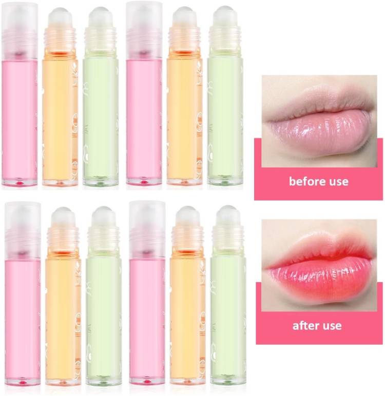JANOST Lip Oil Pink Cute Fruit Lip Gloss Liquid Nature Price in India