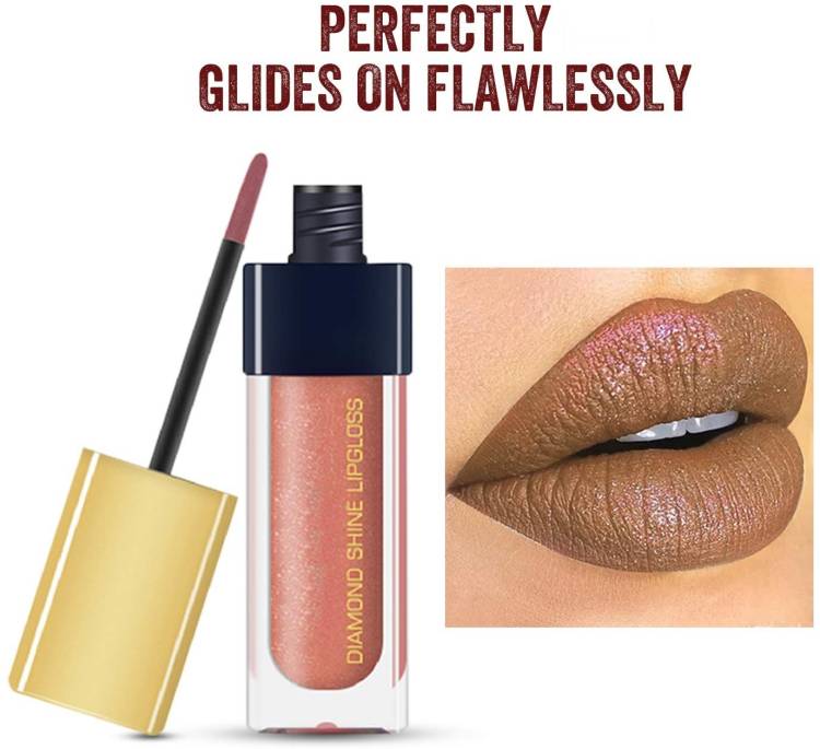 MYEONG Gorgeous shiny waterproof shimmery lipgloss Price in India