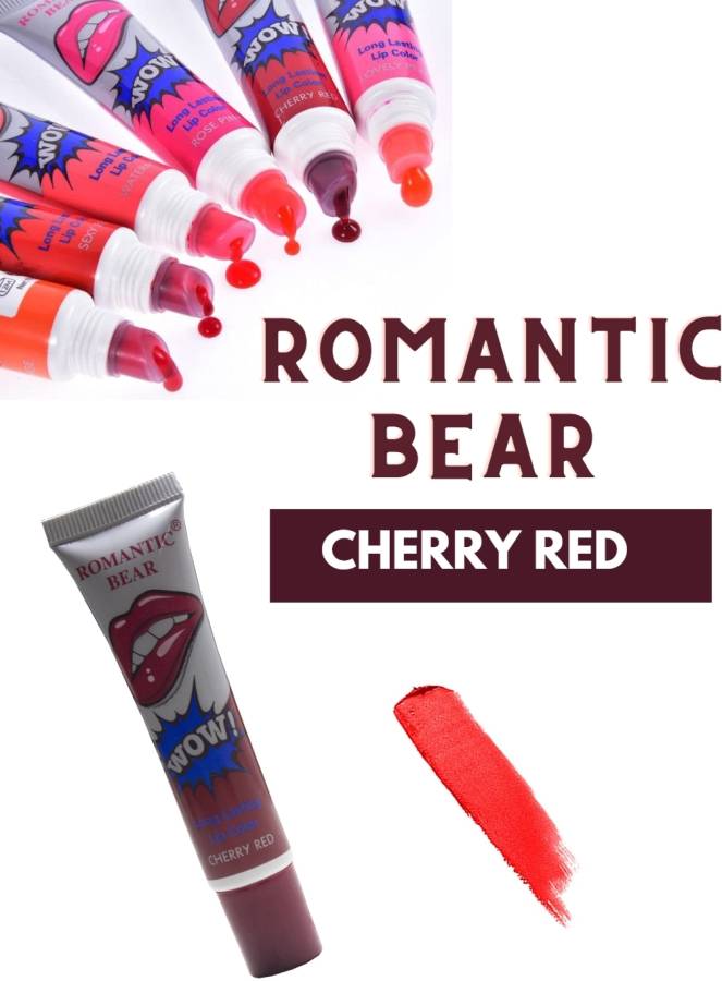 ROMANTIC BEAR wow long lasting peel off lip Gloss Price in India