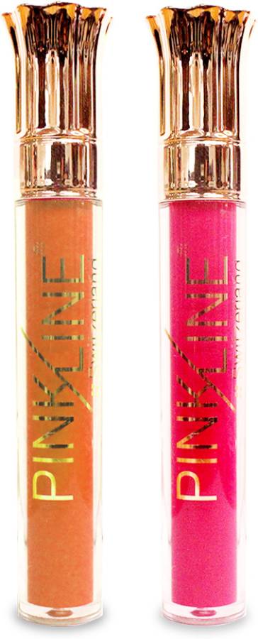 Pinkline Matte Velvet Texture Lip Gloss - Waterproof Lip & Cheek Tint - Long Lasting Price in India