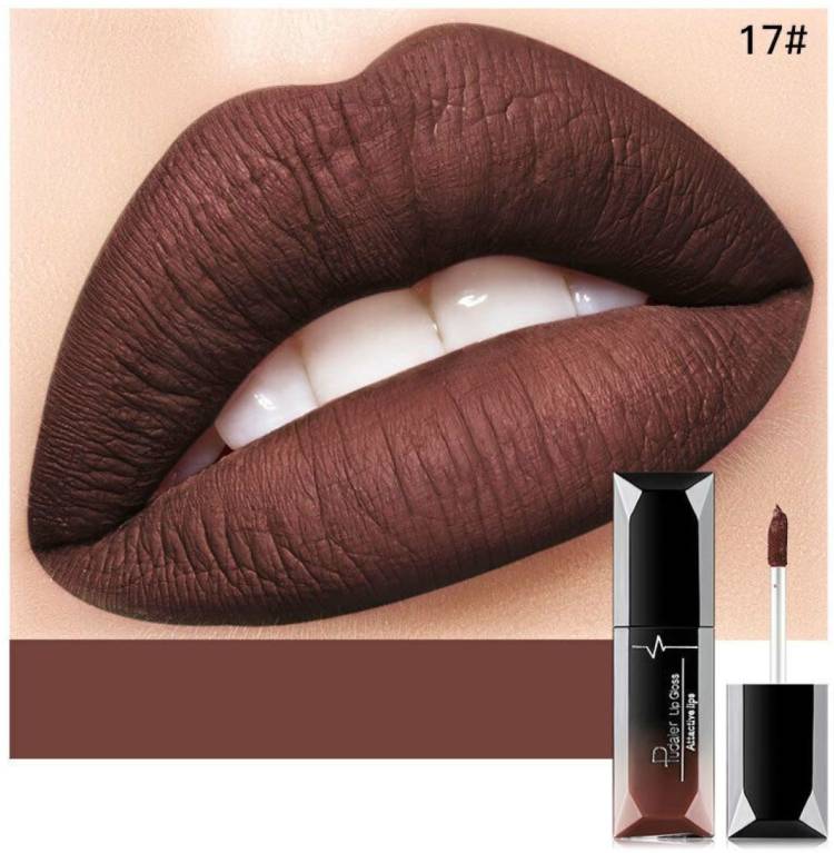 Digital Shoppy Lip Glosses Nude ,Matte Lip Gloss Lipsticks for Girl Woman (No 17 ) Price in India