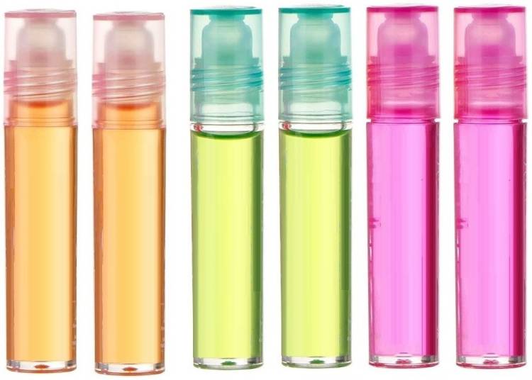 BLUEMERMAID LIP OIL GLOSSY FINISH BEST FOR SOFT LIPS SET OF 6 LIP OIL Price in India