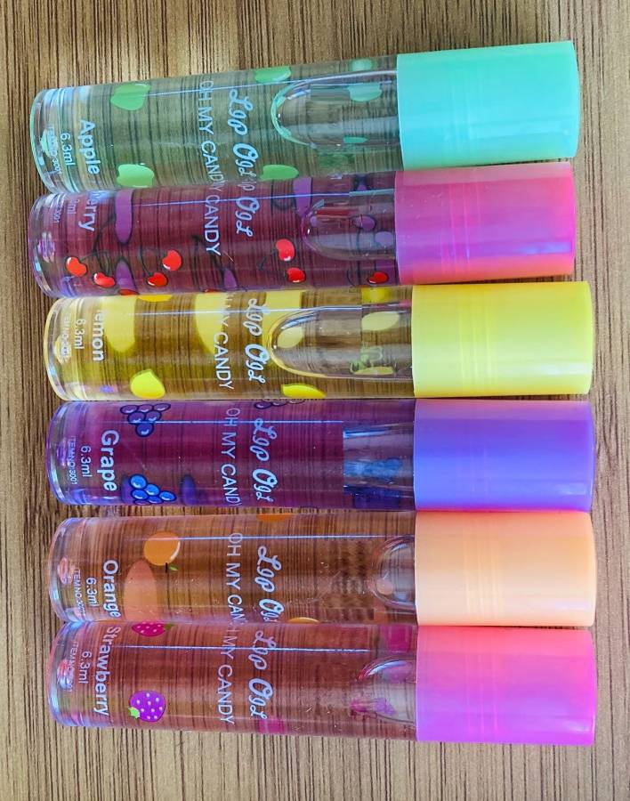 JANOST Lip Care Hydrating 6 Colors Roll-on Fruit Lip Gloss Price in India