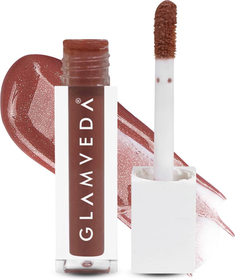 GLAMVEDA Serum Infused Lip Gloss With Cocoa Butter High Shine & Glossy Finish| Vitamin E Price in India