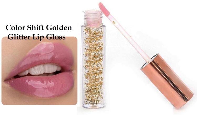 tanvi27 NEW LIP GLOSS WITH GOLDEN CHIPS MAGIC YOUR LIFE LIP GLOSS Price in India