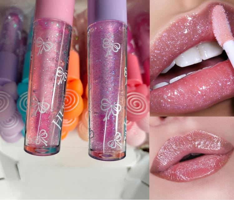 LJ LUJO Lip Gloss Waterproof Long Lasting Lipstick shiner 1piece (multicolor) Price in India