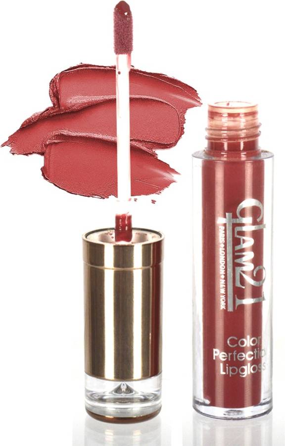 Glam21 Color Perfection Lipgloss,Nude Red-09 (8ml) Price in India