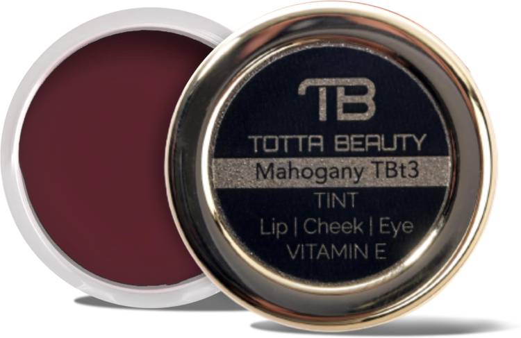 Totta Beauty Lip, Cheek, Eye Tint | Vitamin E |Multiflavored |Vegan & Cruelty-Free (Mahogany) Price in India