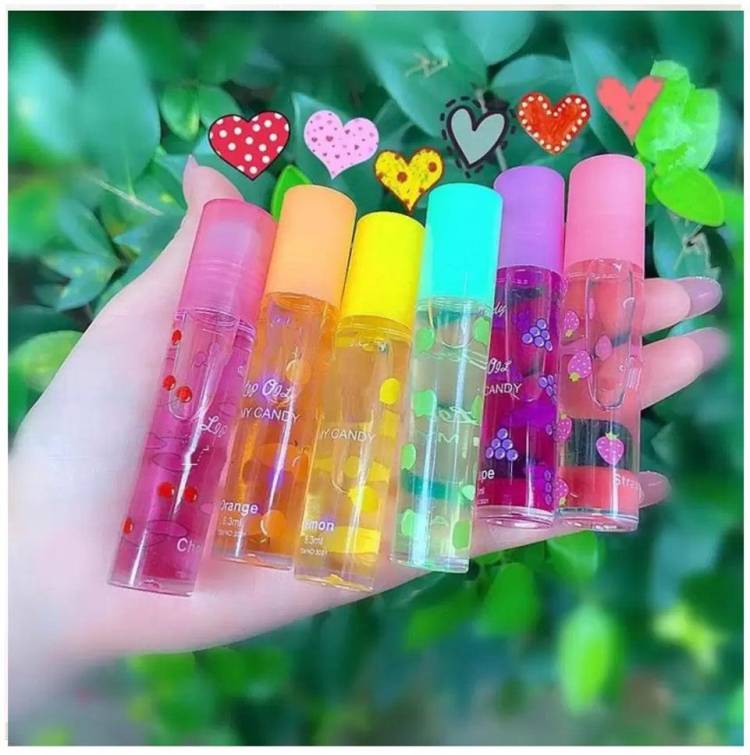 Yuency Fruit Lip Transparent Lip Gloss And Oil Moisturizing Lip Makeup Price in India
