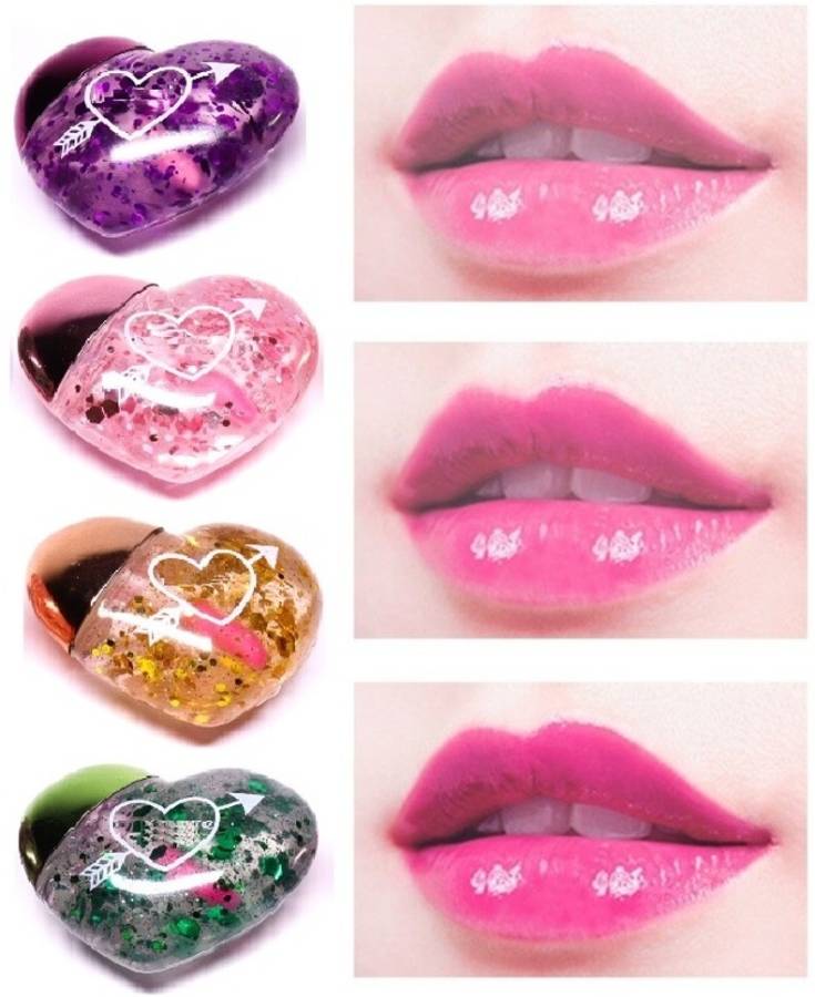 DARVING Shine Moisturizing and Hydrating Heart Shaped Lip Gloss Price in India