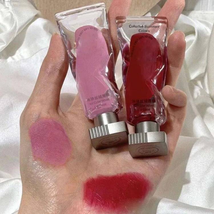 YAWI Velvet Lip Gloss Long Lasting Waterproof Silky Plumping Lip Tint Price in India