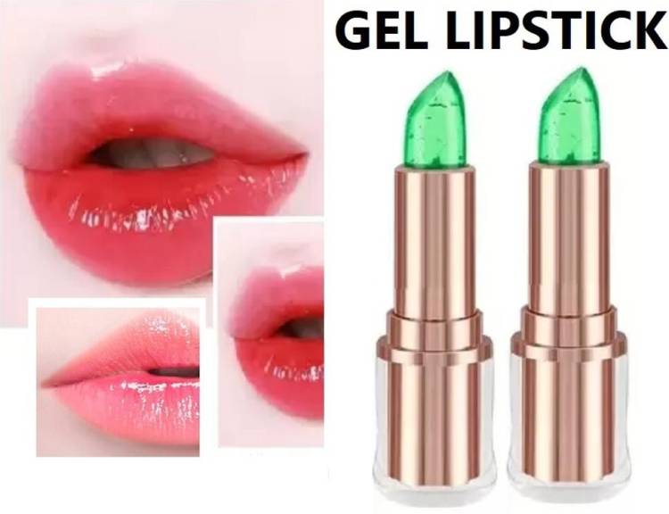 JANOST Ultra Soft Lip Care Long Lasting Nourishing Lipstick Lip Gloss Pack Of 2 Price in India
