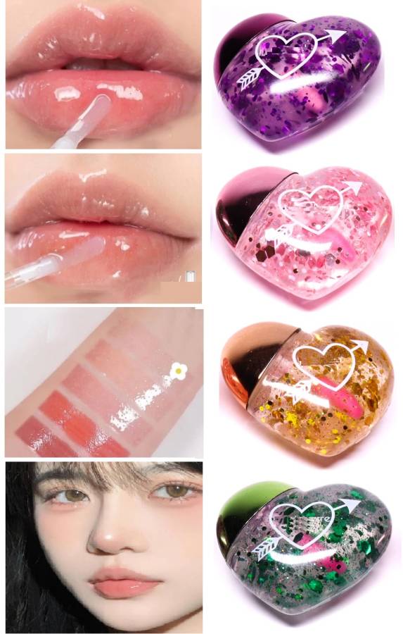 Yuency TRANSPARENT SPRINKLE MINI TINY LIP GLOSS Price in India