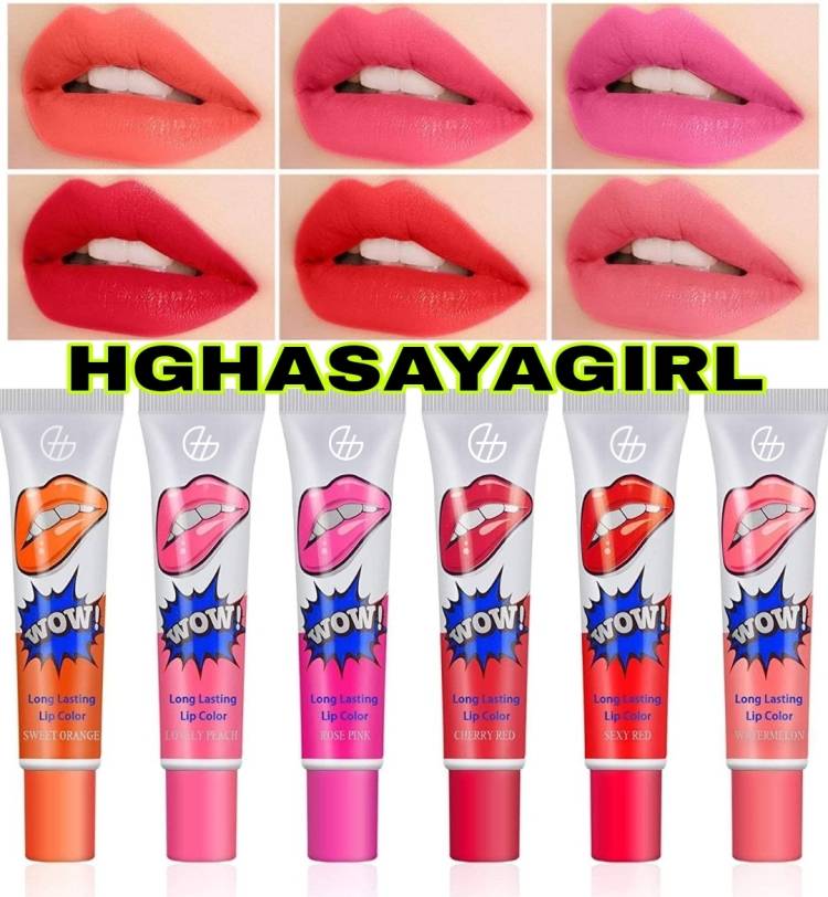 HGHASAYAGIRL Peel off lipstick romantic long lasting waterproof Price in India