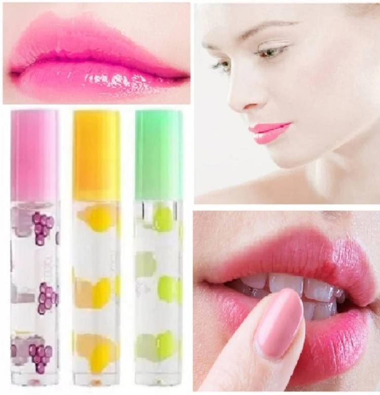 Amaryllis 3D Glossy Moisturizing Color Changing Liquid Lipsticks Transparent Peach Lip Oil Price in India