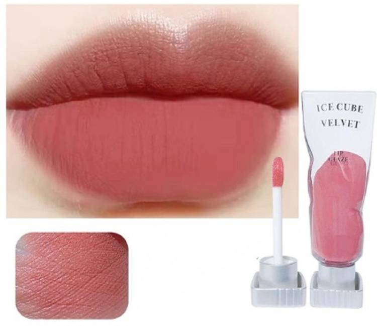 imelda Not-Stick Texture Lips Peach Color Lip Glaze Lip Gloss Matte Lip Gloss For Women Price in India