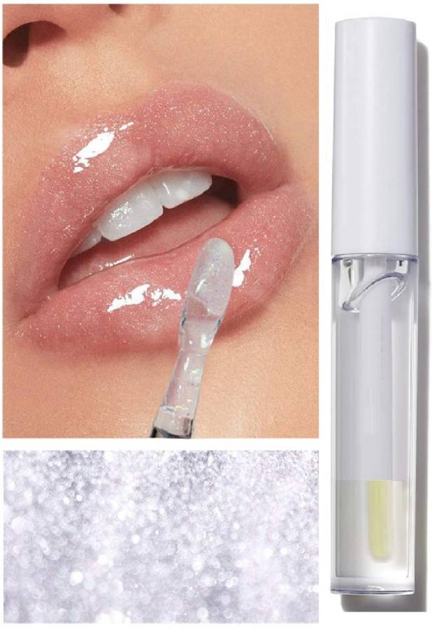 YAWI Lip Gloss, Waterproof Long And Lasting Clear Lip Gloss Price in India