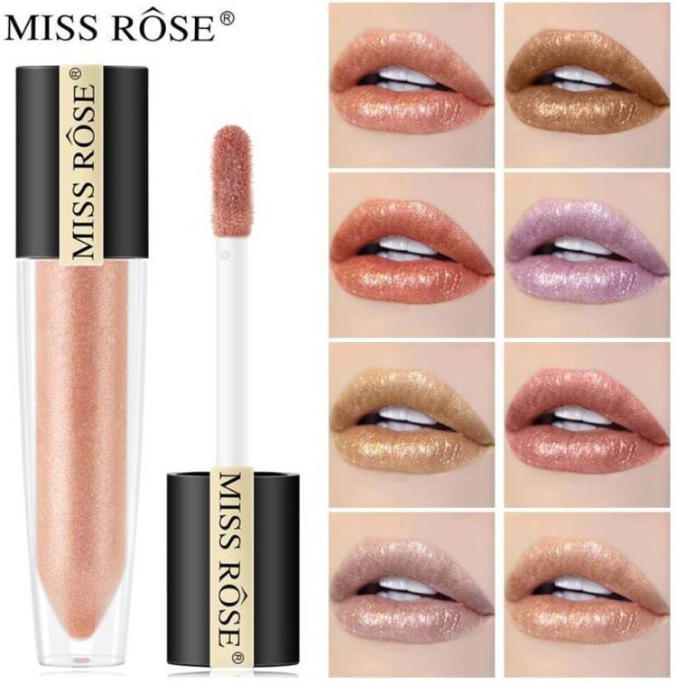 MISS ROSE Shinny Lip Gloss Long Lasting Waterproof |Glossy Finish | All Skin Tones #04 Price in India