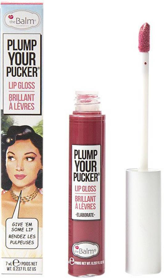 The Balm Plump Your Pucker Lip Gloss - Elaborate Price in India