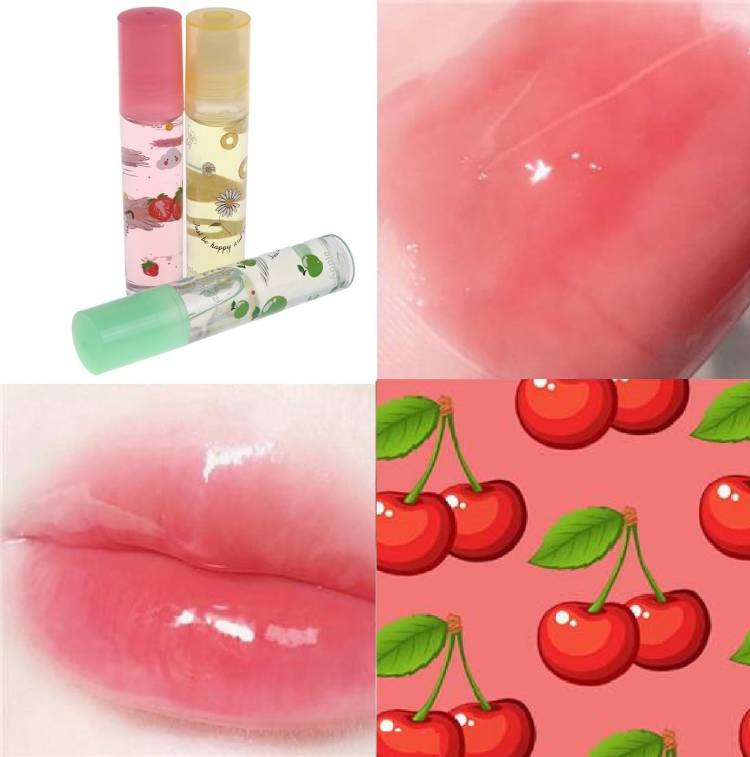 JANOST .Multi Fruity LIP OIL Fruity 100% Naturals Color Changing Waterproof Price in India