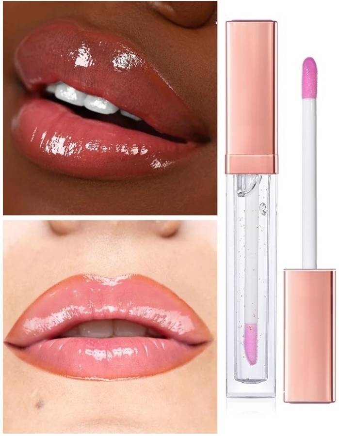 NADJA GLOSSY FINISH WATER PROOF LONG LASTING LIP GLOSS (6 ml, Transparent) Price in India