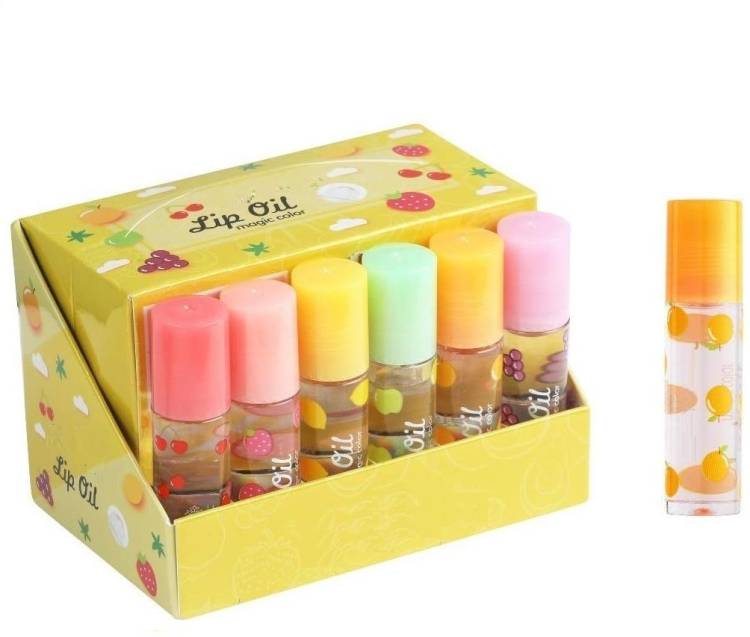 MYEONG moisturizing brightening full lip oil non stick color change roller lip balm Price in India