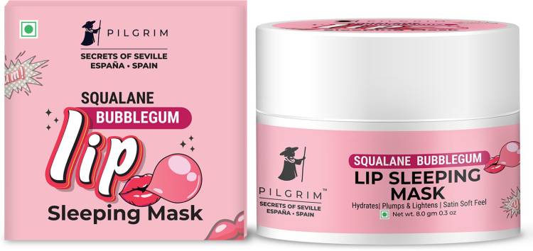 Pilgrim Bubblegum Lip Sleeping Mask For Overnight Hydration & Repair, For Plump Lips Price in India