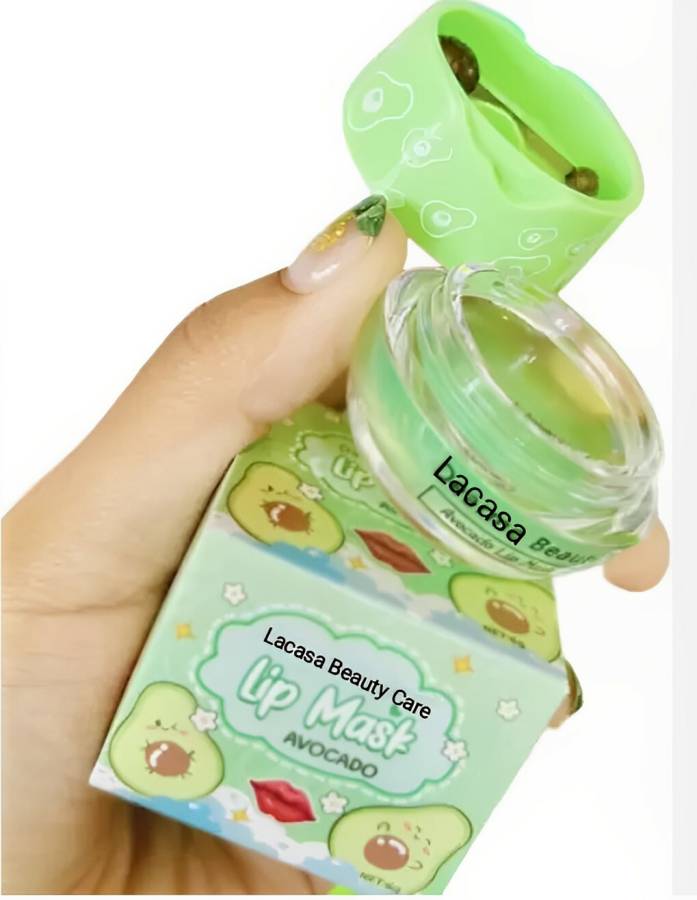 LACASA BEAUTY CARE Avocado Lip Balm for Dry Skin,Dull Lips,Lip Wrinkless, Rough and chapped Lips Price in India