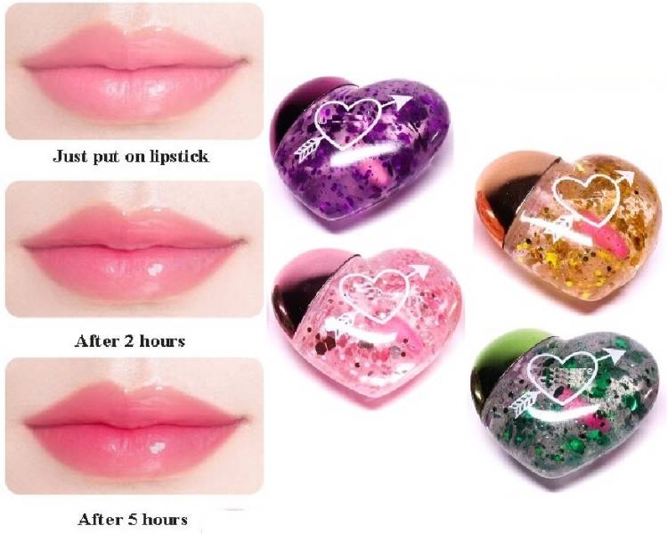 DARVING Natural and Hydrating Heart Shaped Lip Gloss balm Price in India