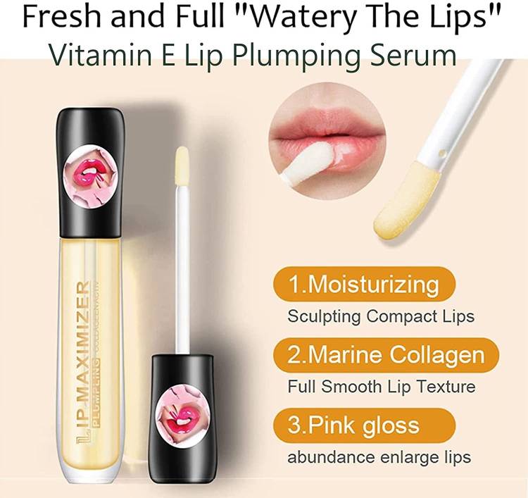 EVERERIN Lip Maximizer, Pink Apple, Long Lasting Lip Gloss Price in India